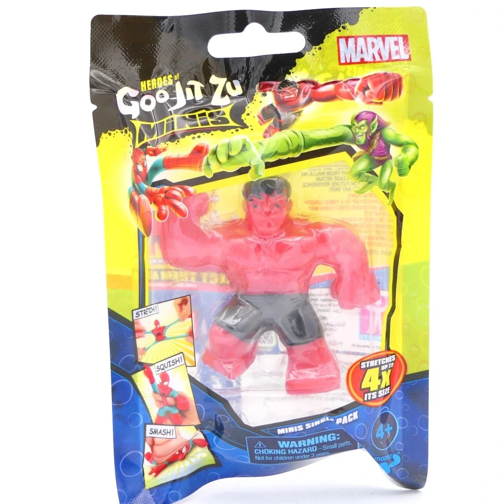 Moose Toys Heroes of Goo Jit Zu Mini Marvel Red Hulk 2.5